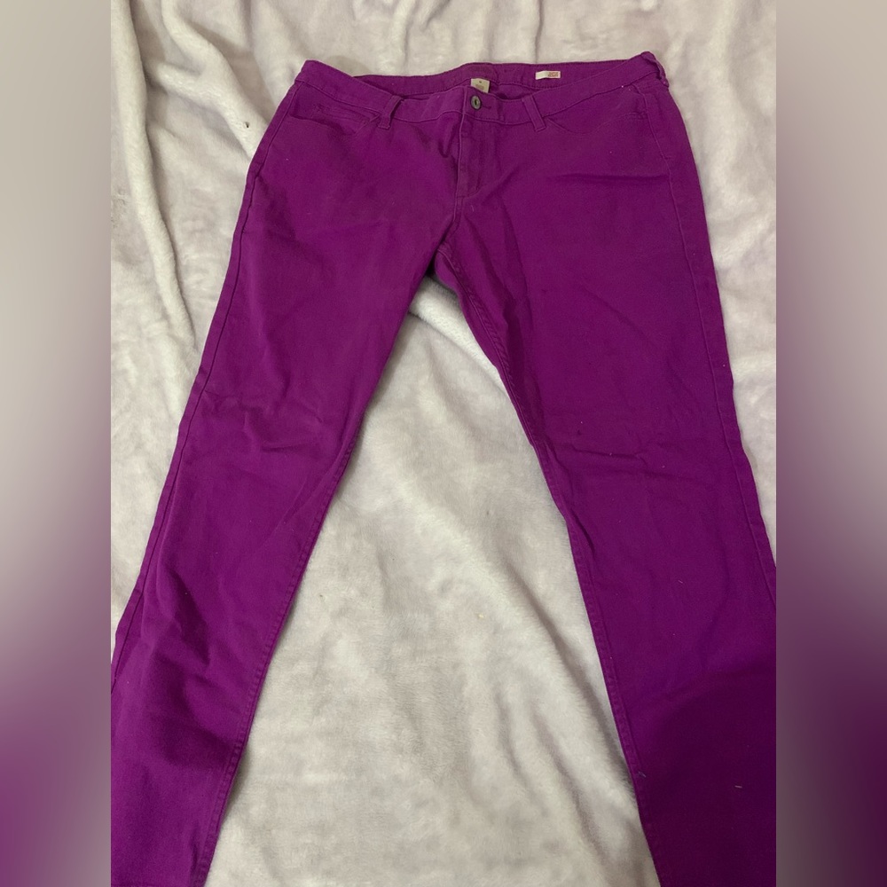 Purple /Magenta jeans